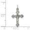 Sterling Silver INRI Crucifix Charm Jewelry Pendant 22mm x 12mm